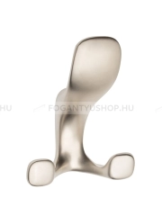 GTV Fogas Fogas TOLEDO A0 - 16 mm - Matt nikkel - Zink fém ötvözet - Kombinált, kalaptartós fogas - 16 mm -  - Zink fém ötvözet