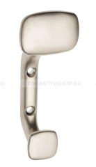 GTV Fogas Fogas TOLEDO C0 - 30 mm - Matt nikkel - Zink fém ötvözet - Kombinált, kalaptartós fogas - 30 mm -  - Zink fém ötvözet