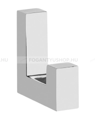 GTV Fogas Fogas K2201 - 16 mm - Fényes króm - Zamak fém ötvözet - Egy akasztós fogas - 16 mm -  - Zamak fém ötvözet