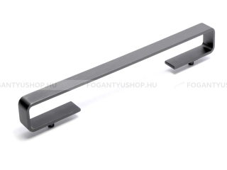 RUJZ DESIGN Bútor fogantyú - 160 mm - 618.15b - Szálcsiszolt szürke - Alumínium