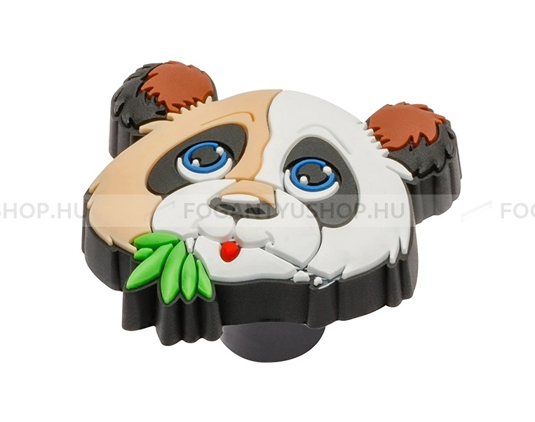 GTV Gyerek fogantyú panda - 1 furatos - UM-KID-U-001 - Gumi - Mesefigurás, állatos gyerekbútor fogantyú