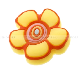 GTV Gyerek fogantyú virág Gyerek fogantyú virág - 1 furatos - UM-KID-C-001 - Gumi - Színes gyerekbútor fogantyú - 1 furatos - Gumi