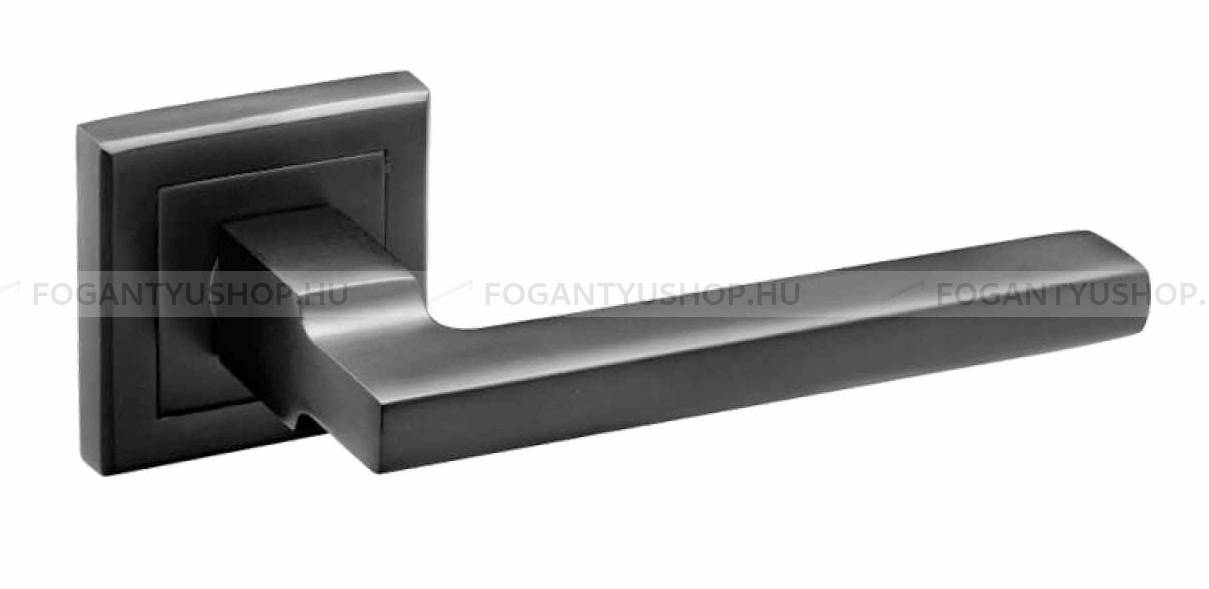 BUSSARE-VIATO---Belteri-ajtokilincs-(negyzetrozettas)---Matt-fekete-(Aluminium)