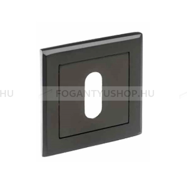 BUSSARE-CLASSIC---Normal-kulcsos-negyzetrozetta-(BB-rozetta)---Matt-fekete-(Zamak)