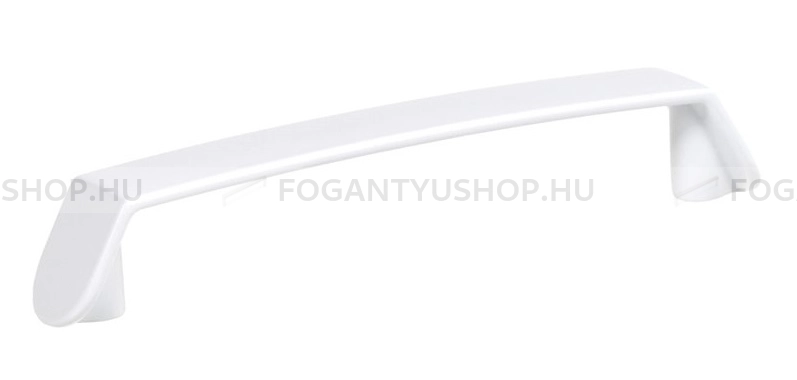 SCHWINN Bútorfogantyú - 128 Z162 Festett - furattáv 128 mm - Festett fehér WhiteL - Zamak fém ötvözet - Egy méretben gyártott színes fém bútorfogantyú