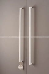 VIEFE Bútor fogantyú Bútor fogantyú U - Festett fehér - Zamak fém ötvözet - Több méretben gyártott színes fém bútorfogant -  - Zamak fém ötvözet