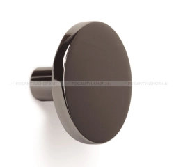 VIEFE Gomb fogantyú Gomb fogantyú COMO BIG - 1 furatos - Magasfényű fekete - Zamak fém ötvözet - Színes fém gombfogantyú - 1 furatos -  - Zamak fém ötvözet