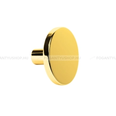 VIEFE Gomb fogantyú Gomb fogantyú COMO BIG - 1 furatos - Fényes arany - Zamak fém ötvözet - Színes fém gombfogantyú, bút - 1 furatos -  - Zamak fém ötvözet