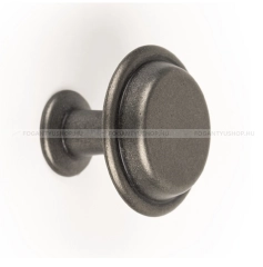 VIEFE Gomb fogantyú Gomb fogantyú LAND - 1 furatos - Ólom szürke - Zamak fém ötvözet - Színes fém gombfogantyú, bútorgom - 1 furatos -  - Zamak fém ötvözet