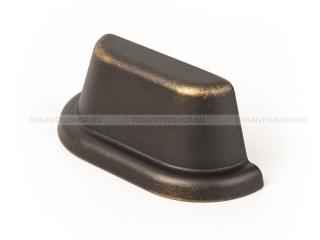 VIEFE Bútor fogantyú LAND - 64 mm - Antik patina barna - Zamak fém ötvözet
