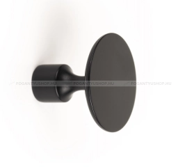 VIEFE Gomb fogantyú Gomb fogantyú FLOID - 1 furatos - Festett fekete - Zamak fém ötvözet - Színes fém gombfogantyú, búto - 1 furatos -  - Zamak fém ötvözet