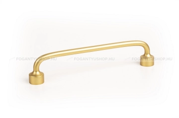 VIEFE Bútor fogantyú Bútor fogantyú FLOID - Szálcsiszolt arany - Zamak fém ötvözet - Több méretben gyártott színes fém bú -  - Zamak fém ötvözet