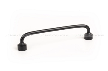 VIEFE Bútor fogantyú Bútor fogantyú FLOID - Festett fekete - Zamak fém ötvözet - Több méretben gyártott színes fém bútorf -  - Zamak fém ötvözet