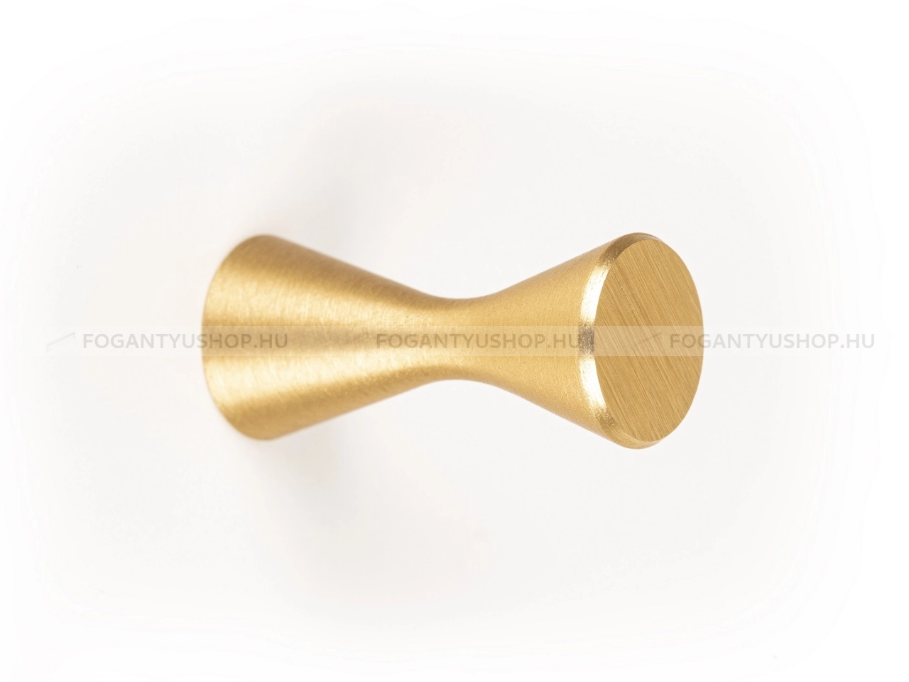 VIEFE-Fogantyu-DIABOLO---Szalcsiszolt-sargarez-II.---Szines-fem-gombfogantyu-butorgomb