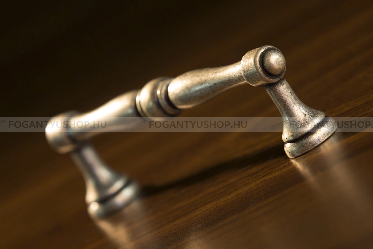 GIUSTI-Fogantyu---FG.WMN61909600E8---Antik-ezust---Antikolt-rusztikus-fem-butorfogantyu