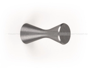 VIEFE Gomb fogantyú Gomb fogantyú DIABOLO - 1 furatos - Szálcsiszolt szürke - Alumínium - Színes fém gombfogantyú, bútor - 1 furatos -  - Alumínium