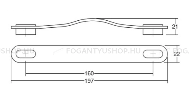VIEFE-Fogantyu-OBLONG---Fekete-bor----Szalcsiszolt-arany---Borrel-kombinalt-fem-butorfogantyu
