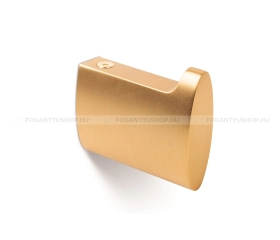 VIEFE Fogas Fogas TAKK - 1 furatos - Szálcsiszolt arany - Zamak fém ötvözet - Egy akasztós fogas - 1 furatos -  - Zamak fém ötvözet