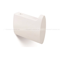 VIEFE Fogas Fogas TAKK - 1 furatos - Festett fehér - Zamak fém ötvözet - Egy akasztós fogas - 1 furatos -  - Zamak fém ötvözet