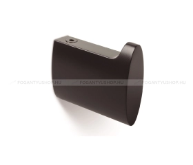 VIEFE Fogas Fogas TAKK - 1 furatos - Festett fekete - Zamak fém ötvözet - Egy akasztós fogas - 1 furatos -  - Zamak fém ötvözet