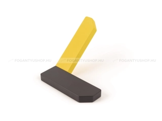 VIEFE Fogas Fogas CORNER - 30 mm - Festett titán szürke - Citromsárga - Zamak fém ötvözet - Egy akasztós fogas - 30 mm -  - Zamak fém ötvözet