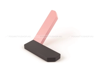 VIEFE Fogas Fogas CORNER - 30 mm - Festett titán szürke - Rózsaszín - Zamak fém ötvözet - Egy akasztós fogas - 30 mm -  - Zamak fém ötvözet