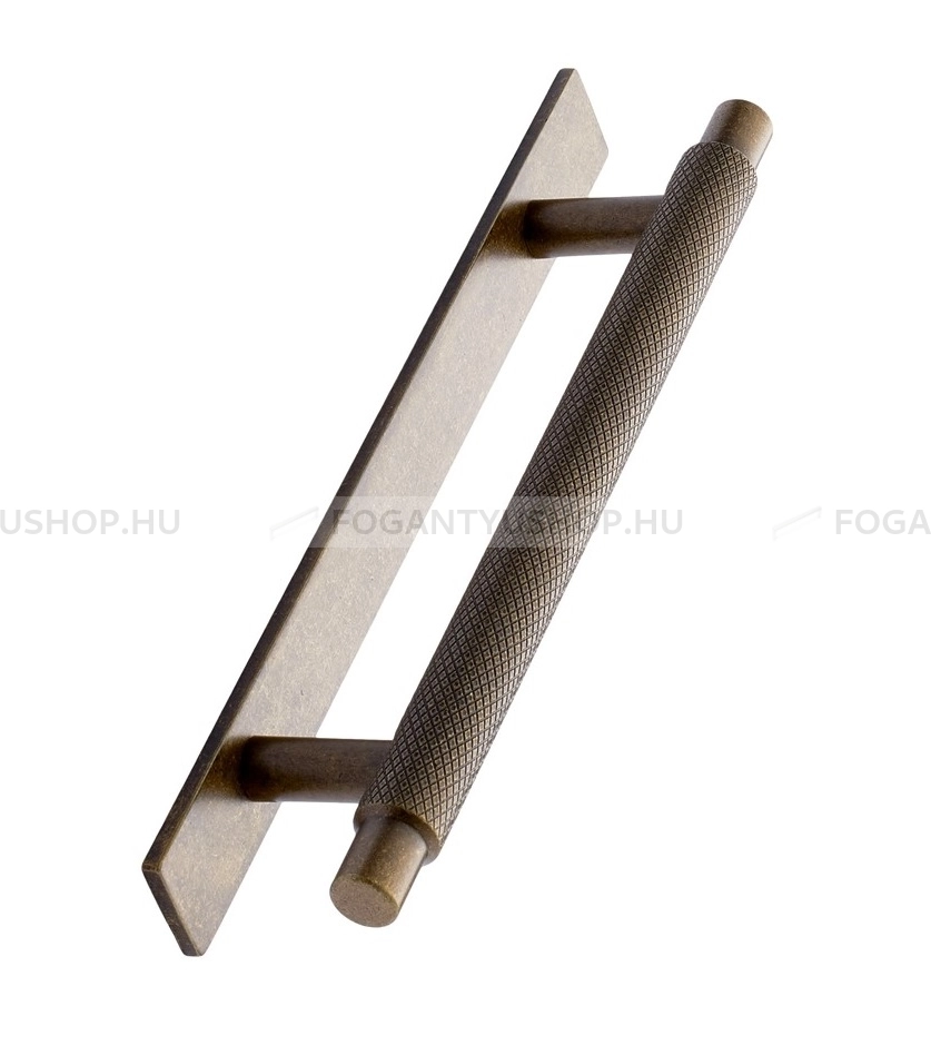FURNIPART Fogantyú - MANOR BACK - Antik sárgaréz 39 - Zamak fém ötvözet - Klasszikus, vintage, antik fém bútorfogantyú