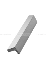 FURNIPART Bútor fogantyú ENVELOPE - 160 mm - Ezüst inox (szálcsiszolt) - Alumínium