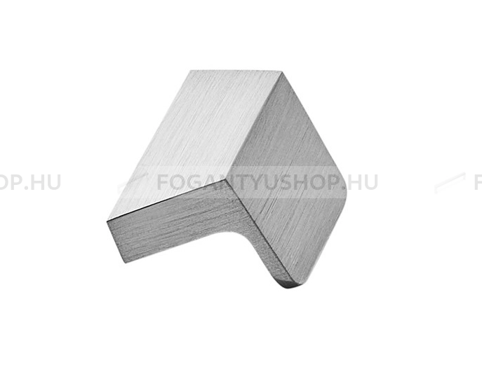 FURNIPART Fogantyú - ENVELOPE KNOB 32 - furattáv 32 mm - Szálcsiszolt 66 - ABS műanyag - Egy méretben gyártott fém bútorfogantyú