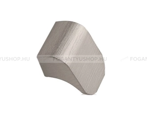 FURNIPART Bútor fogantyú FALL KNOB - 16 mm - Ezüst inox (szálcsiszolt) - Alumínium
