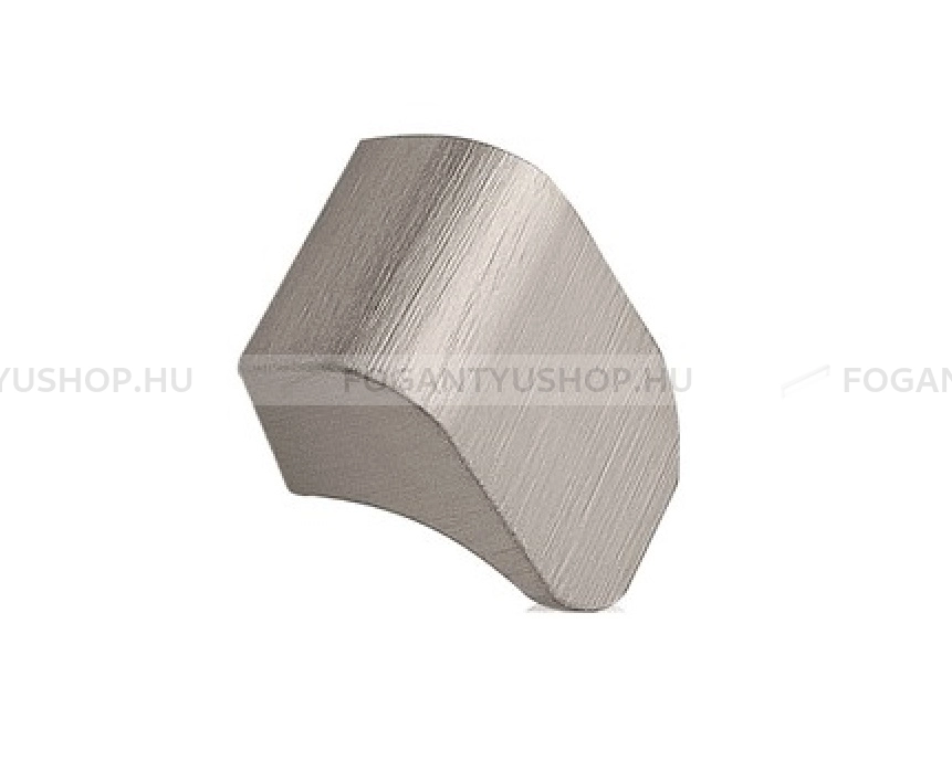 FURNIPART Fogantyú - FALL KNOB 16 - furattáv 16 mm - Szálcsiszolt 66 - ABS műanyag - Egy méretben gyártott fém bútorfogantyú