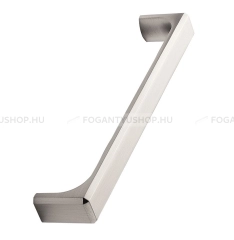 FURNIPART Bútor fogantyú FOLD HANDLE - 160 mm - Ezüst inox (szálcsiszolt) - Zamak fém ötvözet