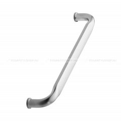 FURNIPART Fogantyú GATE HANDLE - 160 mm - Ezüst inox (szálcsiszolt) - Zamak fém ötvözet