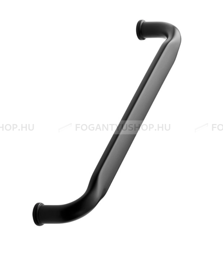 FURNIPART Fogantyú - GATE HANDLE 160 Festett - furattáv 160 mm - Matt fekete 99 - Zamak fém ötvözet - Egy méretben gyártott színes fém bútorfogantyú