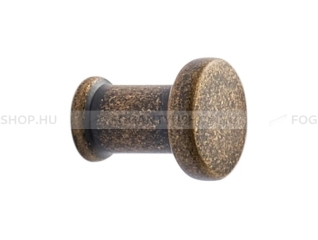 FURNIPART Fogantyú GATE KNOB - 1 furatos - Antik patina barna - Zamak fém ötvözet