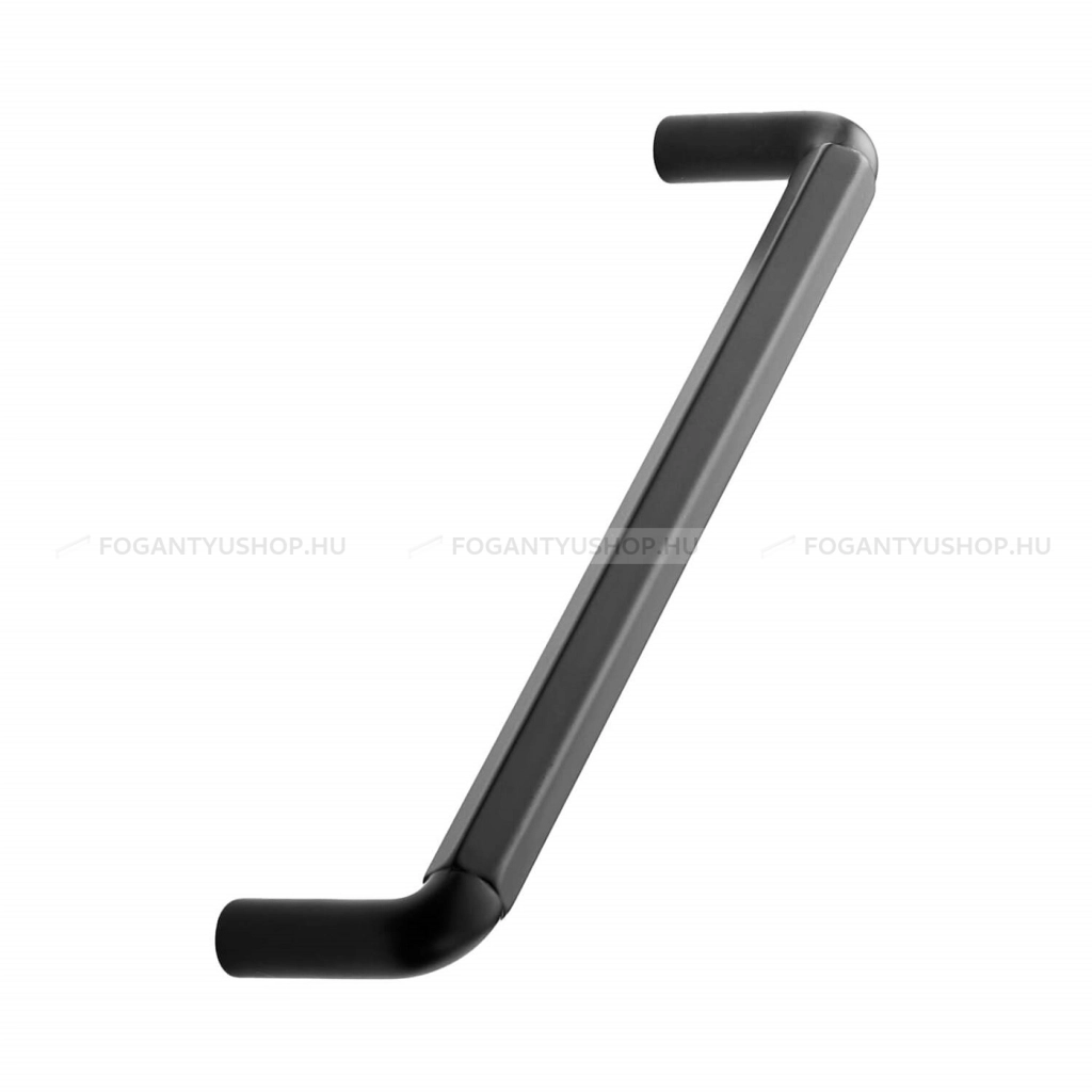 FURNIPART Fogantyú - HEXA HANDLE 160 Festett - furattáv 160 mm - Festett fekete BlackL - Zamak fém ötvözet - Egy méretben gyártott színes fém bútorfogantyú