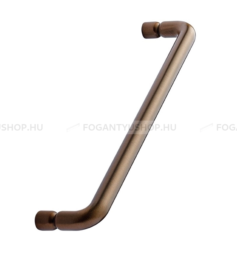 FURNIPART Fogantyú - JUNCTION 160 - furattáv 160 mm - Csiszolt sárgaréz 32 - Zamak fém ötvözet - Egy méretben gyártott színes fém bútorfogantyú