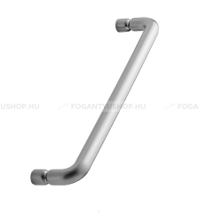 FURNIPART Fogantyú JUNCTION - 160 mm - Ezüst inox (szálcsiszolt) - Zamak fém ötvözet