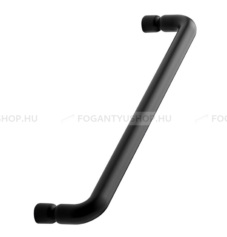 FURNIPART Fogantyú - JUNCTION 160 Festett - furattáv 160 mm - Matt fekete 99 - Zamak fém ötvözet - Egy méretben gyártott színes fém bútorfogantyú