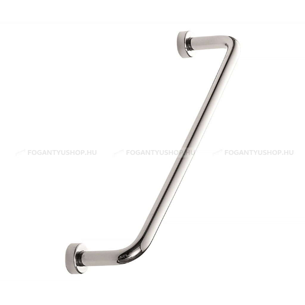 FURNIPART Bútor fogantyú - LOUNGE 160 - furattáv 160 mm - Polírozott acél 18 - Márvány - Rozsdamentes acél - inox fém bútorfogantyú