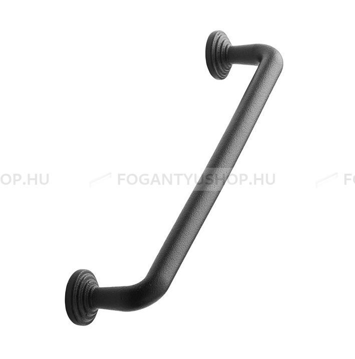 FURNIPART Bútorfogantyú - MOTION HANDLE 160 Strukturált Öntöttvas - furattáv 160 mm - Fekete 9005 - Öntöttvas - Egy méretben gyártott színes fém bútorfogantyú
