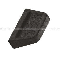FURNIPART Bútor fogantyú PAGODA KNOB - 32 mm - Strukturált fekete - Öntöttvas