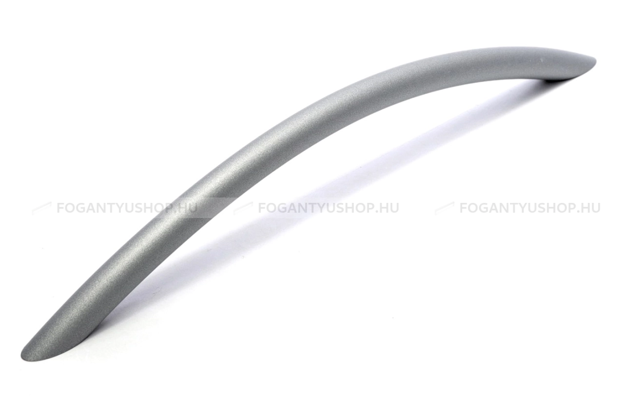 RUJZ DESIGN Fogantyú - 128 219.10 - furattáv 128 mm - Matt króm MCrL - Zamak fém ötvözet - Egy méretben gyártott fém bútorfogantyú