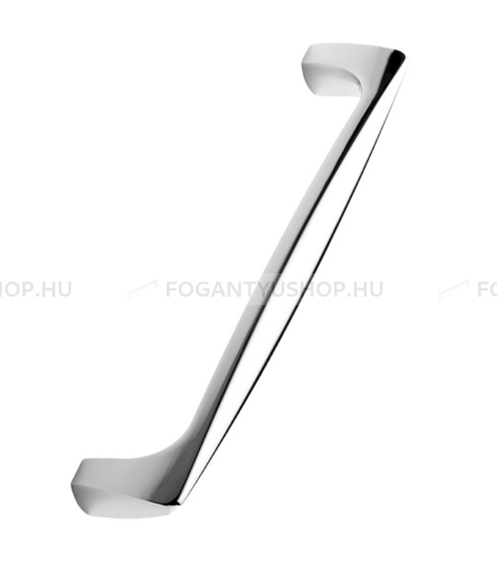 FURNIPART Bútor fogantyú - SPAN 160 - furattáv 160 mm - Fényes króm Cr - ABS műanyag - Egy méretben gyártott fém bútorfogantyú