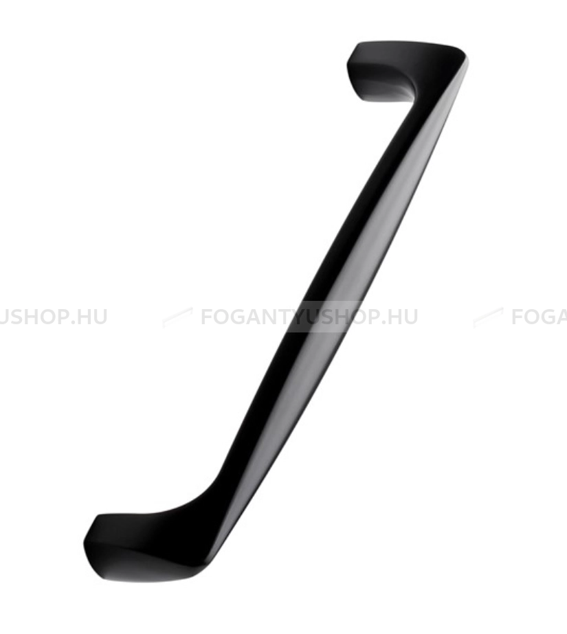FURNIPART Bútorfogantyú - SPAN 160 Festett - furattáv 160 mm - Fekete 9005 - ABS műanyag - Egy méretben gyártott színes fém bútorfogantyú