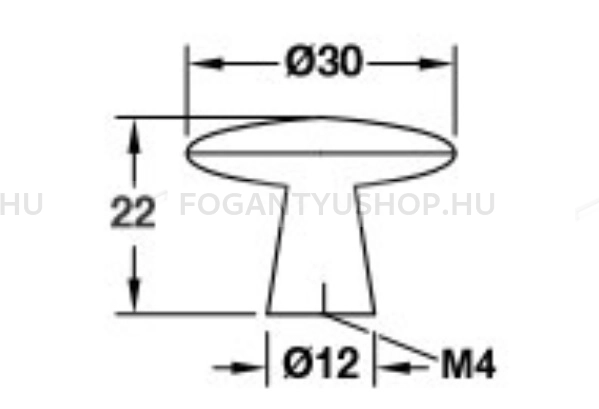 HAFELE-Fogantyu---155.02---Szalcsiszolt-sargarez-I.---Szines-fem-gombfogantyu-butorgomb