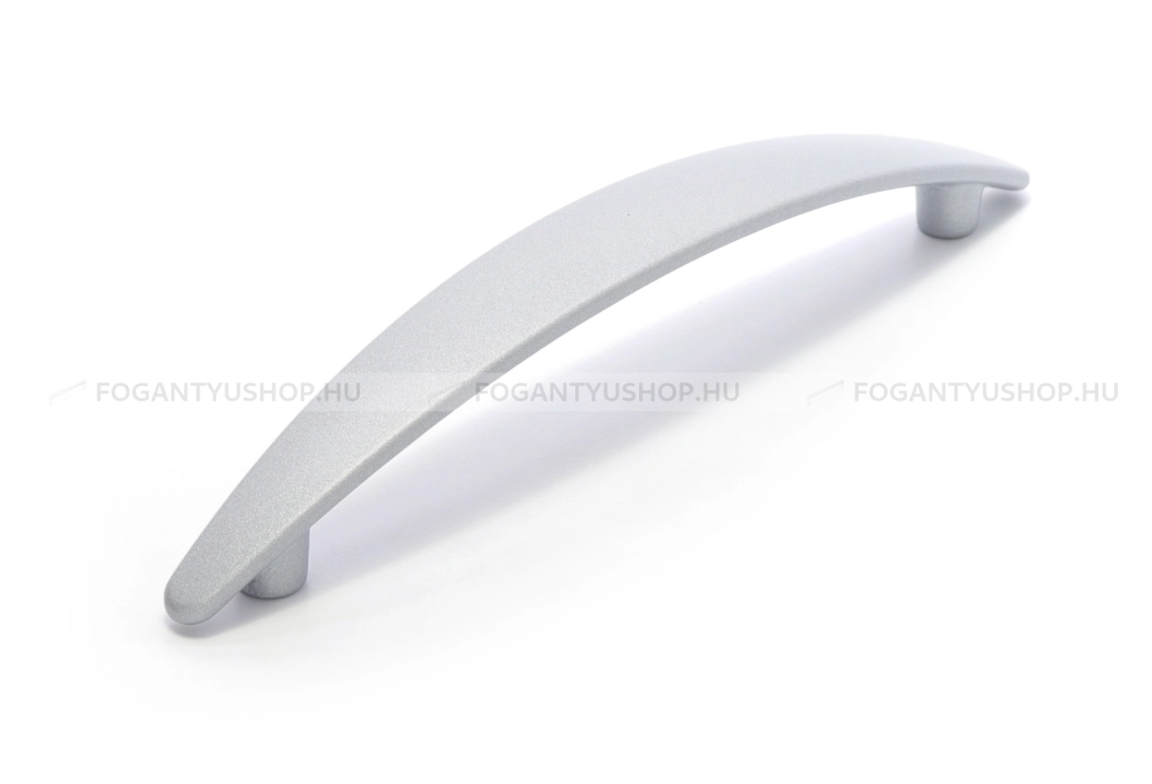 RUJZ DESIGN Bútor fogantyú - 128 294.20 - furattáv 128 mm - Matt króm MCrL - Zamak fém ötvözet - Egy méretben gyártott fém bútorfogantyú