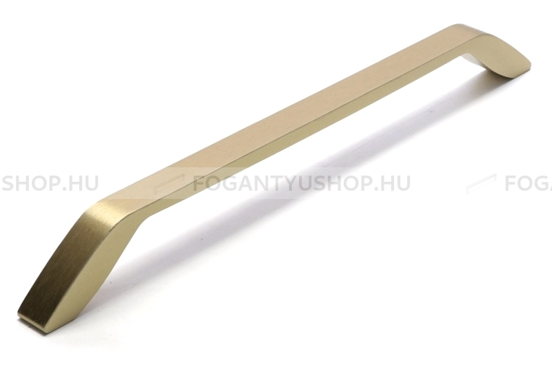 RUJZ DESIGN Bútor fogantyú - 638.27B - Szálcsiszolt arany  - ABS műanyag - Több méretben gyártott színes fém bútorfogantyú