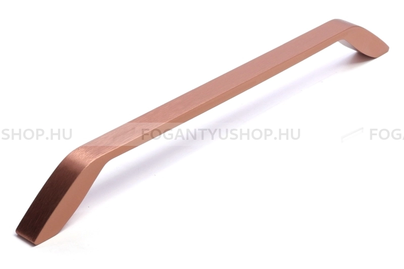 RUJZ DESIGN Fogantyú - 638.27B rosegold - Szálcsiszolt rosegold  - ABS műanyag - Több méretben gyártott színes fém bútorfogantyú
