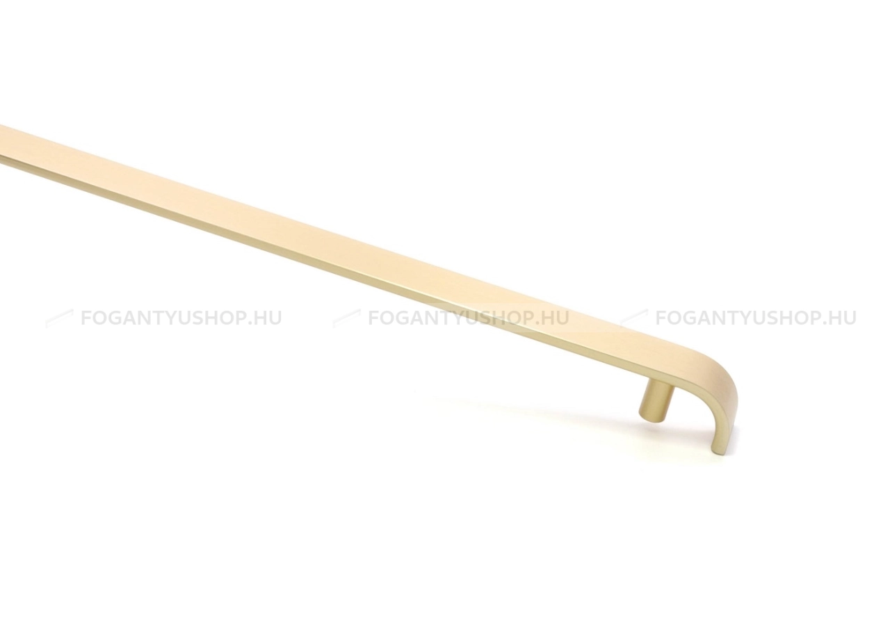 RUJZ DESIGN Bútorfogantyú - 882 568.28 - furattáv 882 mm - Szálcsiszolt arany  - ABS műanyag - Egy méretben gyártott színes fém bútorfogantyú